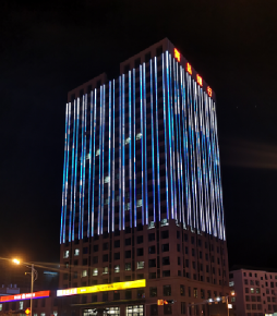 威海青島(dao)銀行亱景亮化